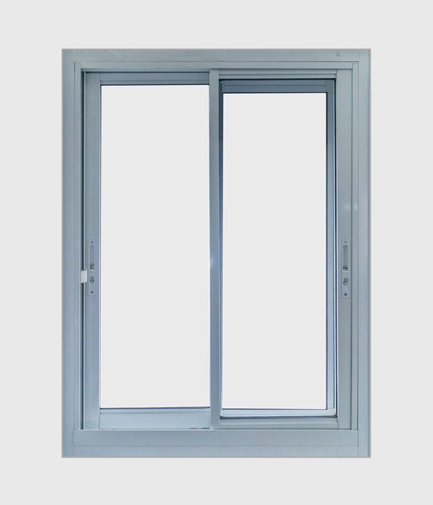 Aluminium Heavy-Duty Double Sliding Window #006